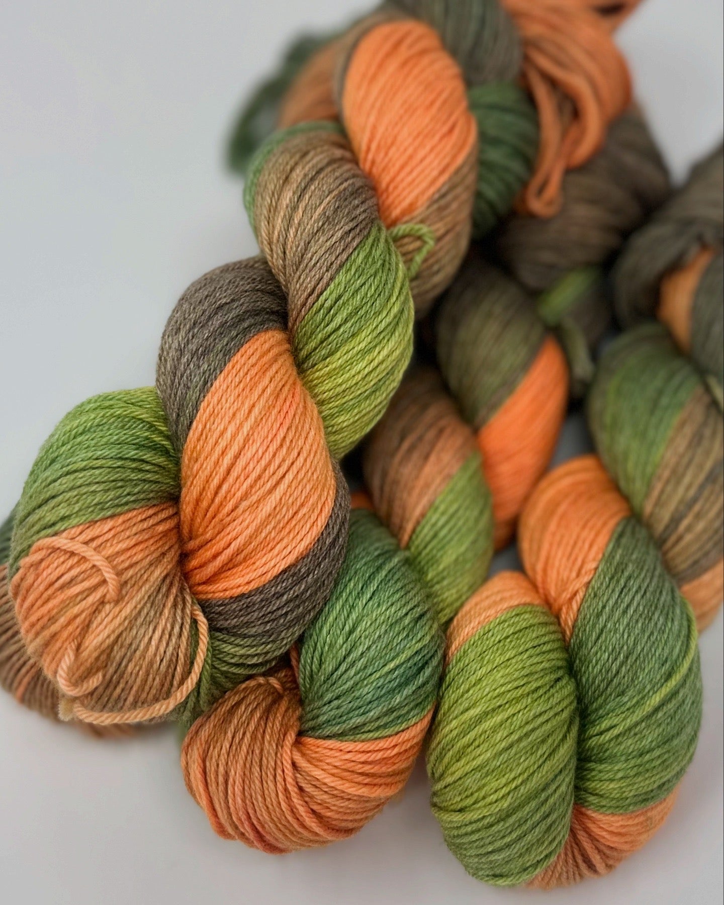 Summer Blend DK yarn in Fuzzy Caterpillar