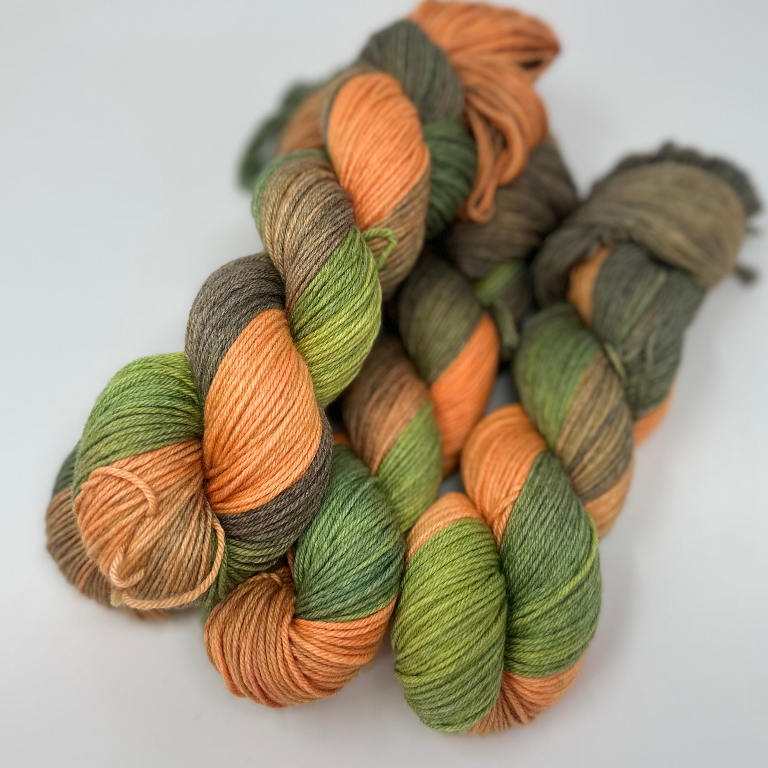 Summer Blend DK yarn in Fuzzy Caterpillar