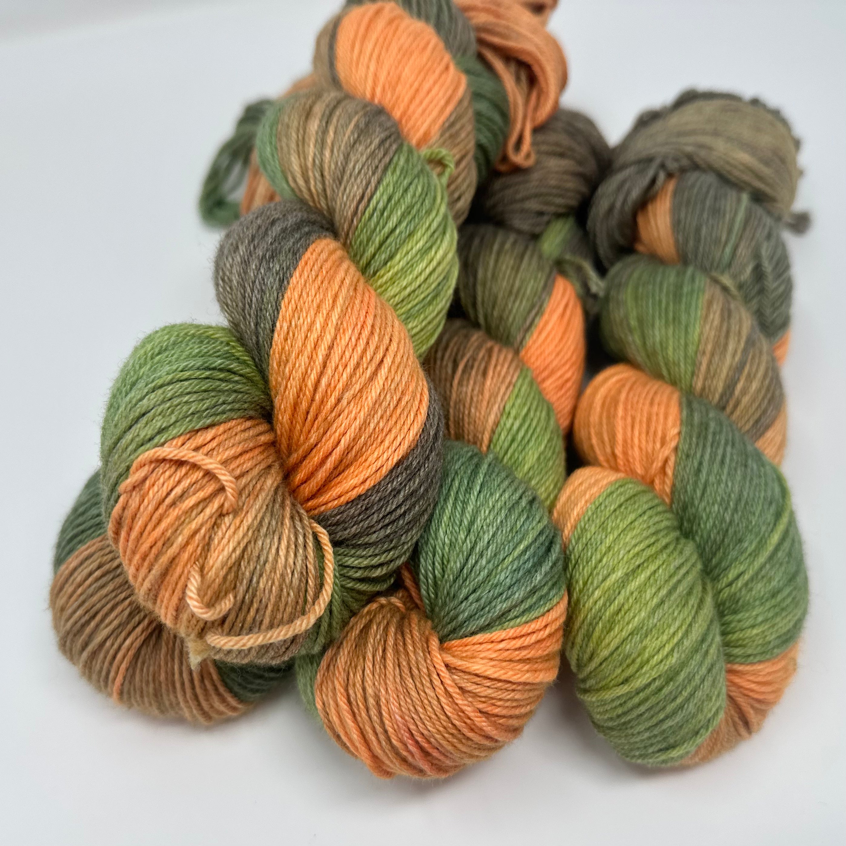 Summer Blend DK yarn in Fuzzy Caterpillar