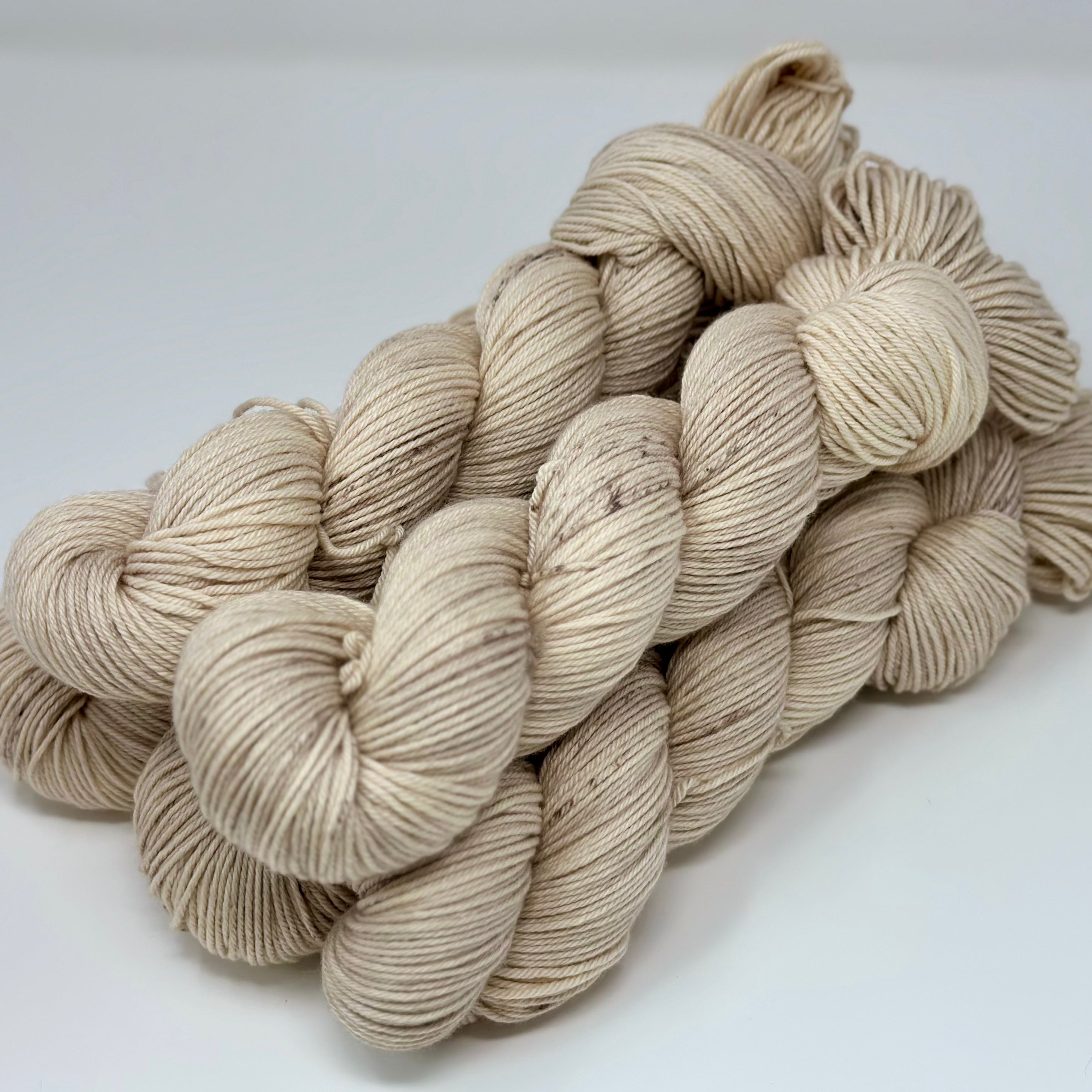 Summer Blend DK yarn in Under the Pavement, the Beach