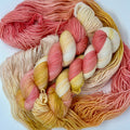 Lorna DK yarn in Golden Creamsicle