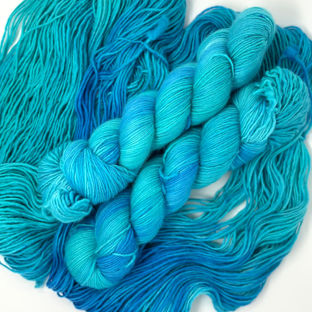 Lorna DK yarn in Ocean Eyes