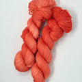 Luxe Sock yarn in Papaya