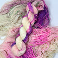 Luxe Sock yarn in Mademoiselle Mardi Gras