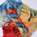 Luxe Sock yarn in Warm in Wintertime