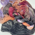 Luxe Sock yarn in Broken Promises