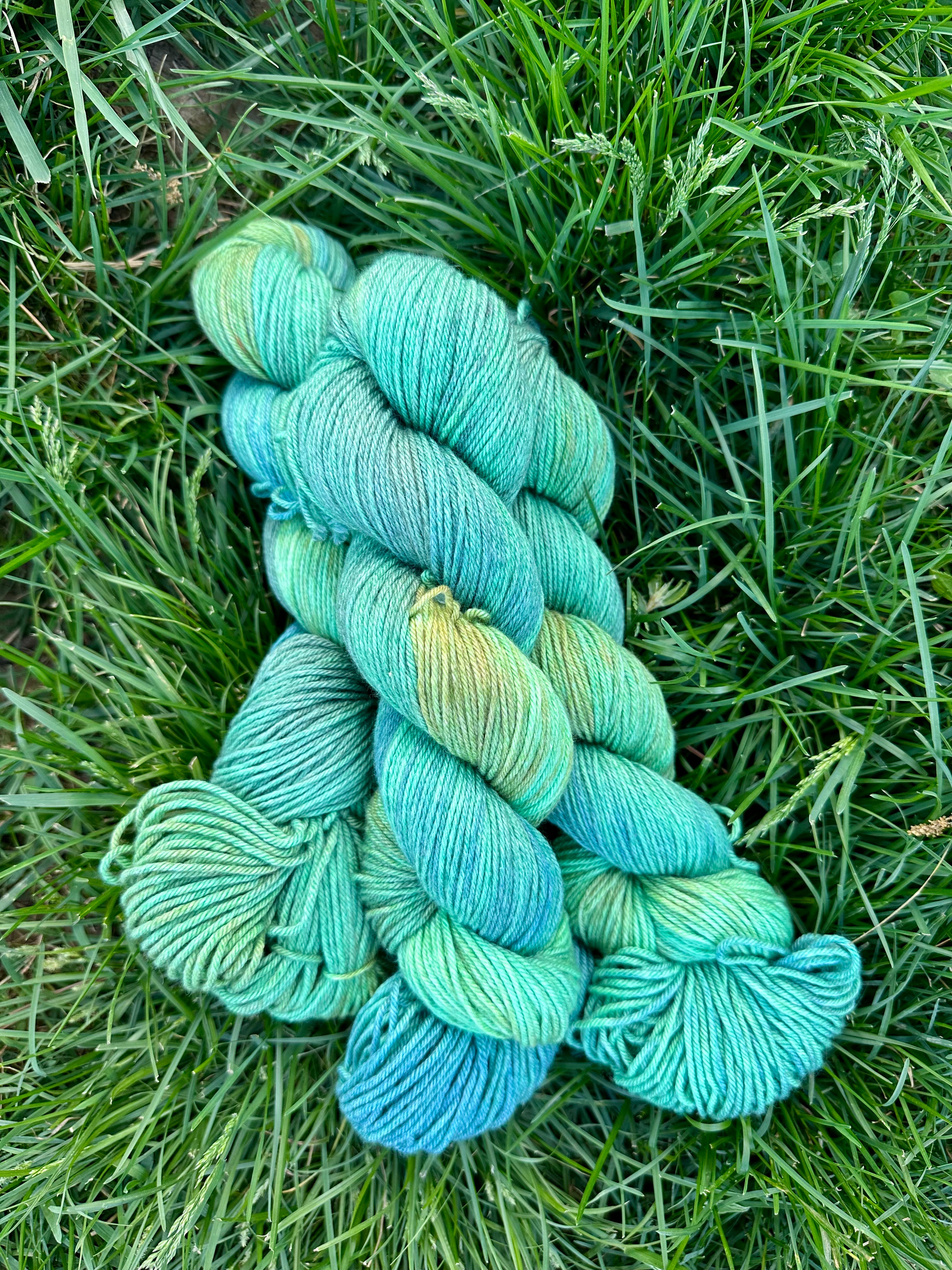 Summer Blend DK yarn in Welcome, Bluegrass