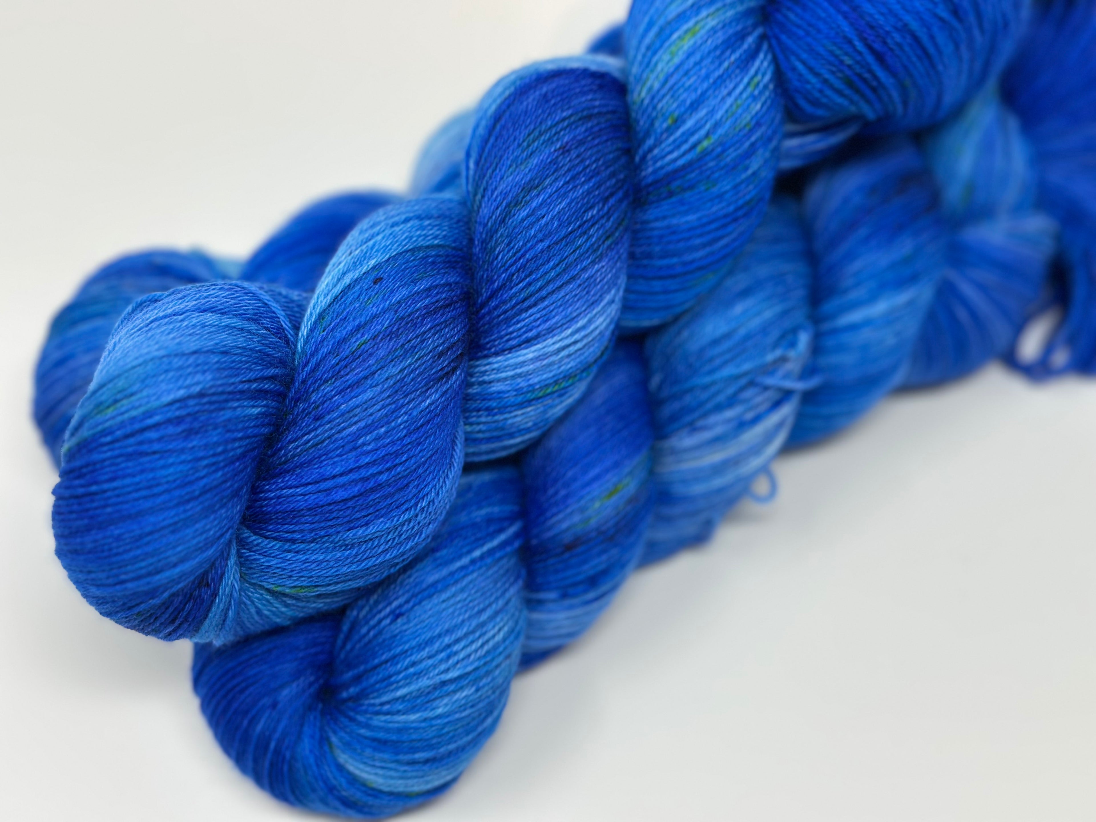 Luxe Sock yarn in Delphinium