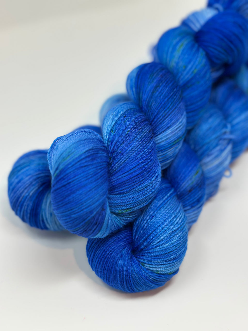 Luxe Sock yarn in Delphinium